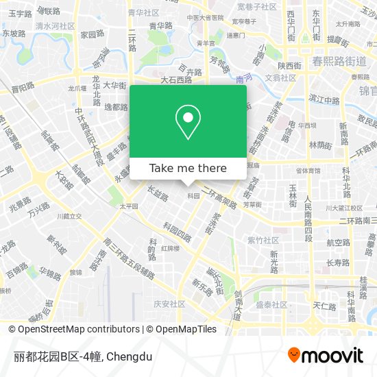 丽都花园B区-4幢 map