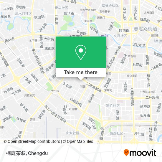 楠庭茶叙 map