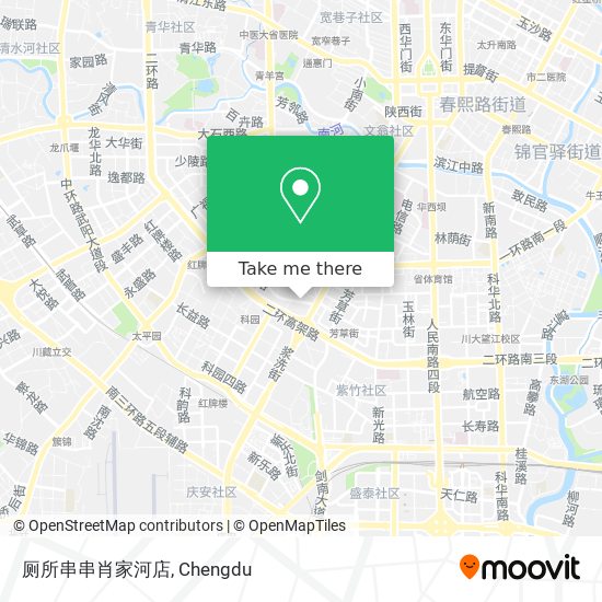 厕所串串肖家河店 map