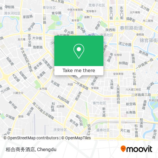 栢合商务酒店 map