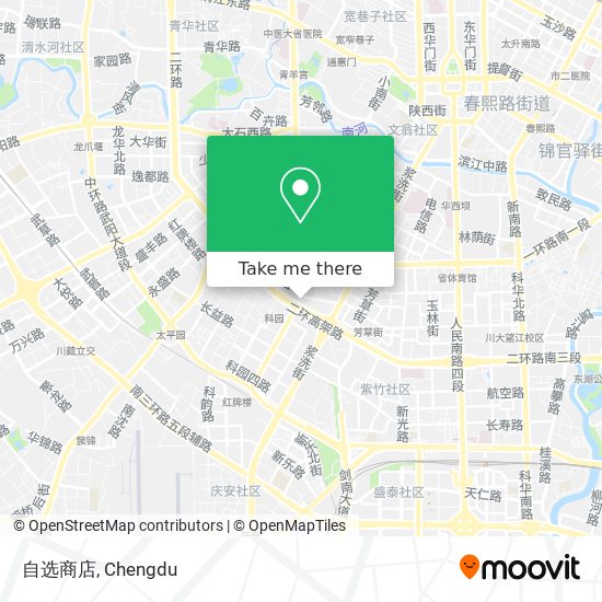 自选商店 map