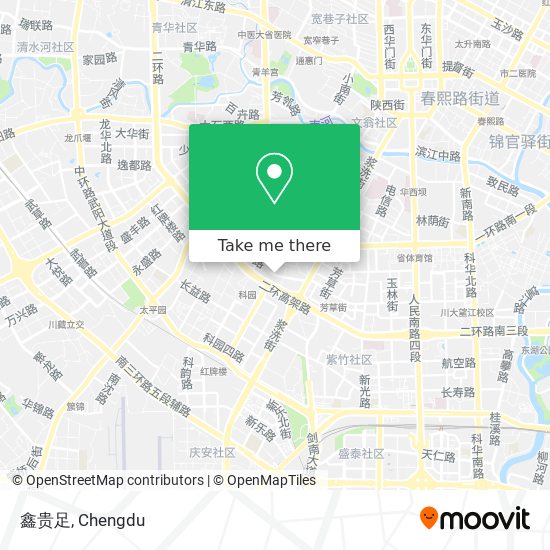 鑫贵足 map