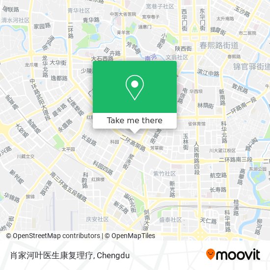 肖家河叶医生康复理疗 map