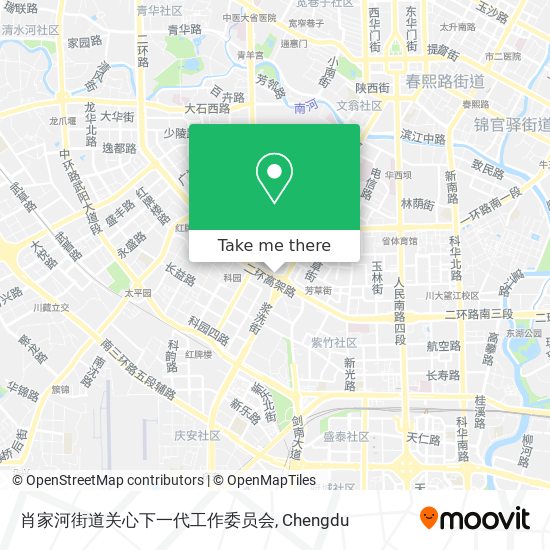肖家河街道关心下一代工作委员会 map