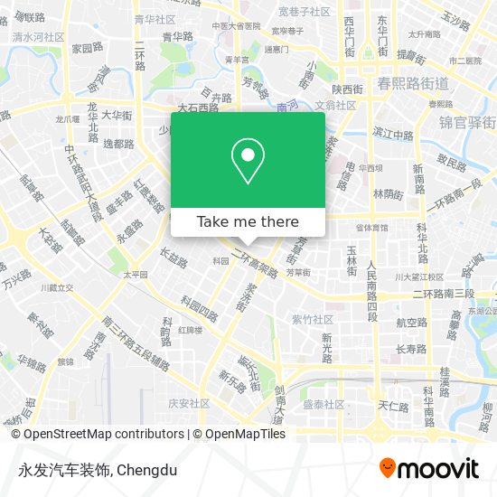 永发汽车装饰 map