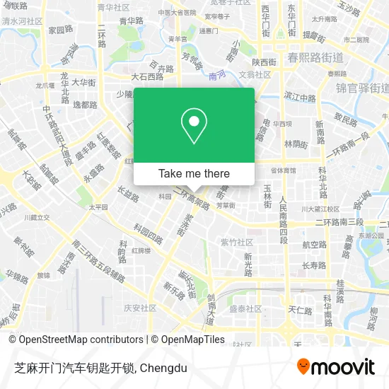 芝麻开门汽车钥匙开锁 map
