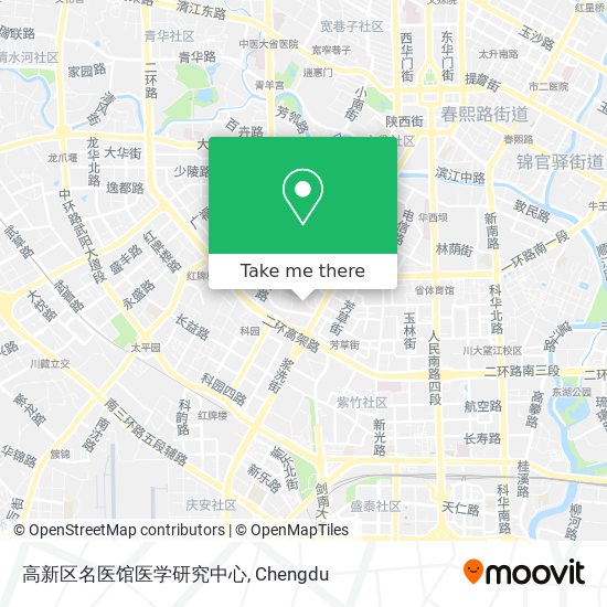 高新区名医馆医学研究中心 map