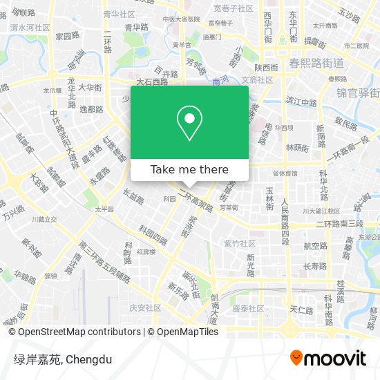 绿岸嘉苑 map