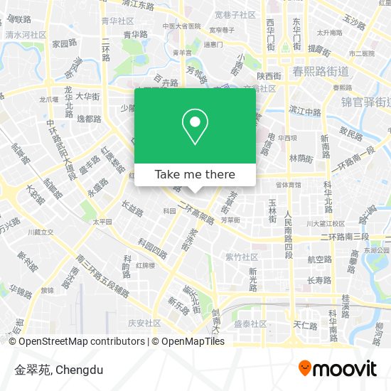 金翠苑 map