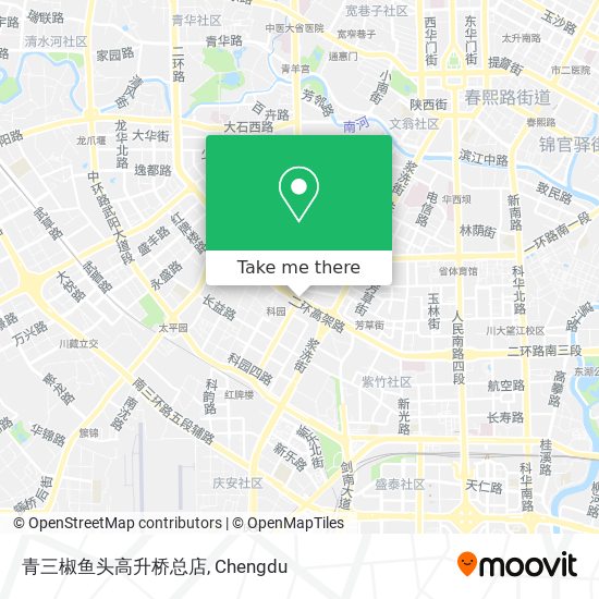 青三椒鱼头高升桥总店 map