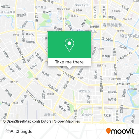 丝沐 map