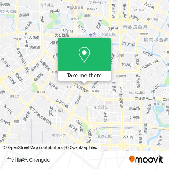 广州肠粉 map