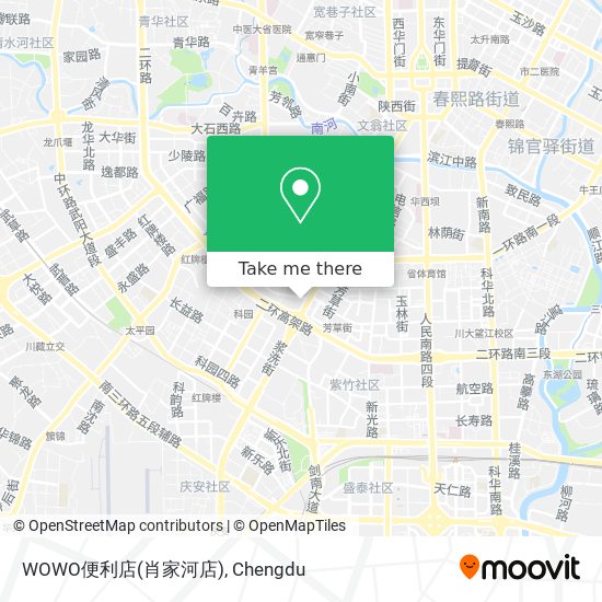 WOWO便利店(肖家河店) map