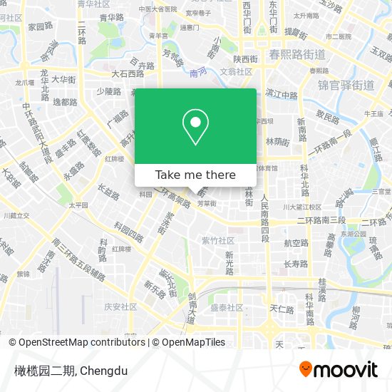 橄榄园二期 map
