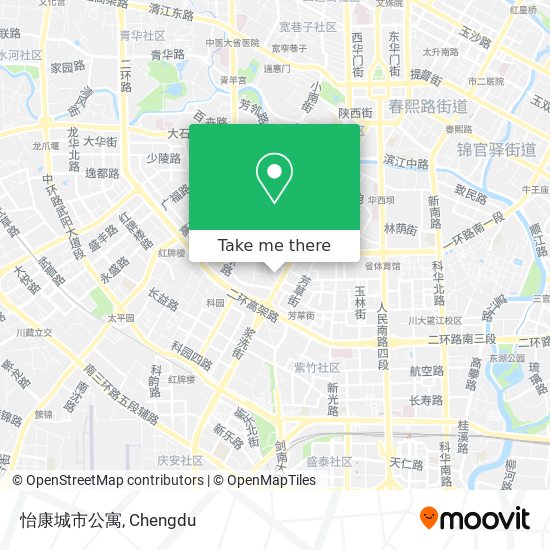 怡康城市公寓 map