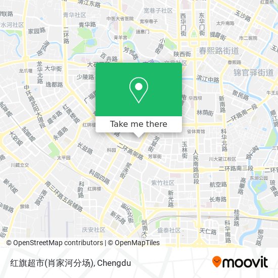 红旗超市(肖家河分场) map