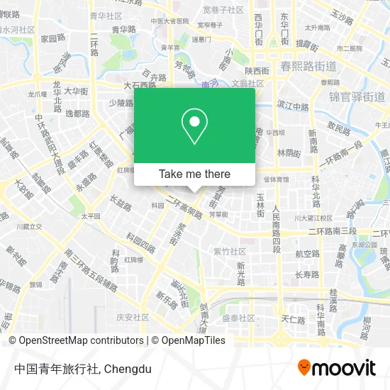 中国青年旅行社 map