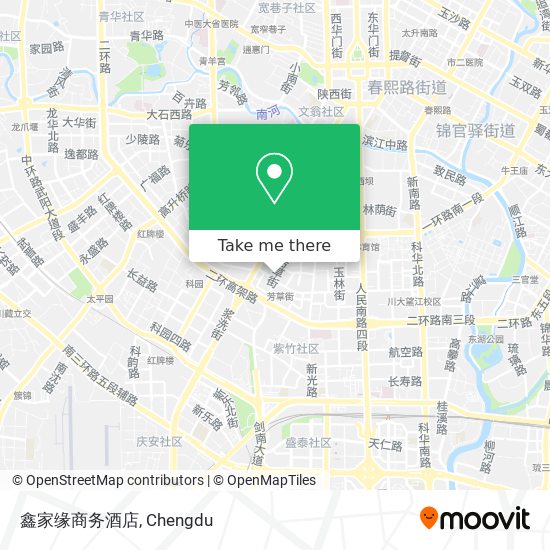 鑫家缘商务酒店 map