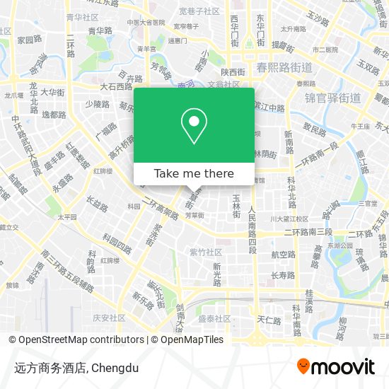 远方商务酒店 map