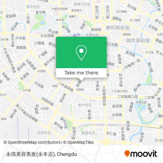 永琪美容美发(永丰店) map