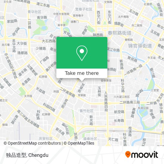 独品造型 map
