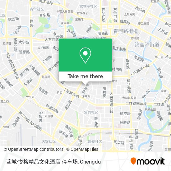 蓝城·悦榕精品文化酒店-停车场 map
