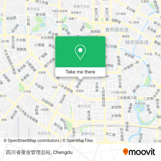 四川省蚕业管理总站 map