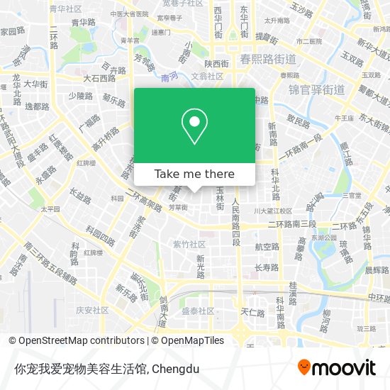 你宠我爱宠物美容生活馆 map