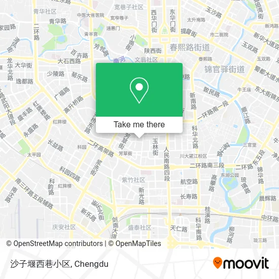 沙子堰西巷小区 map