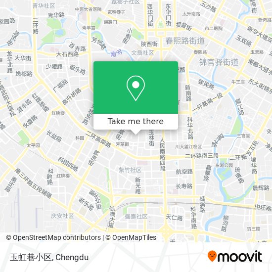 玉虹巷小区 map