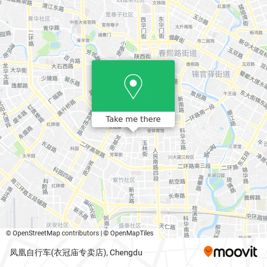凤凰自行车(衣冠庙专卖店) map