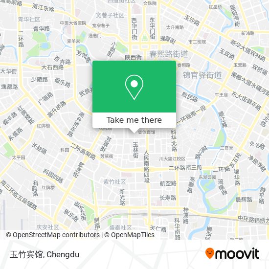 玉竹宾馆 map