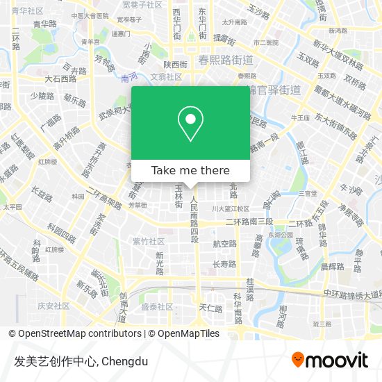 发美艺创作中心 map