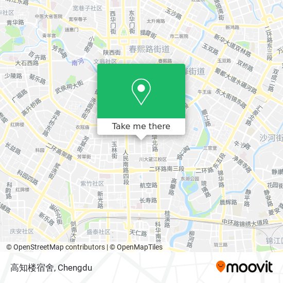 高知楼宿舍 map
