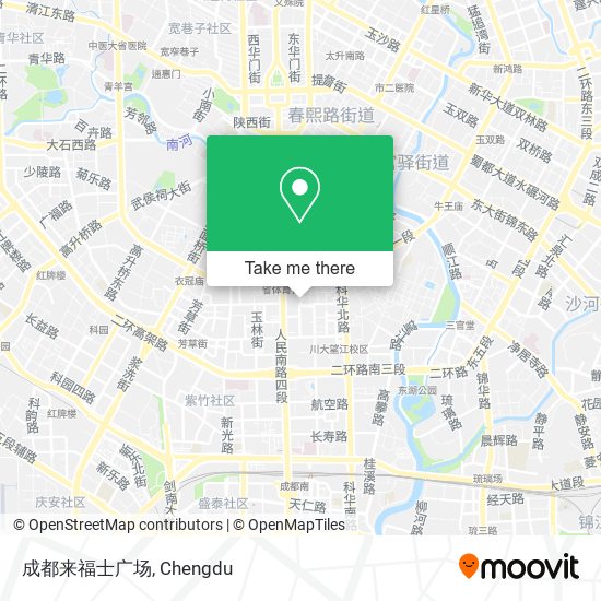 成都来福士广场 map