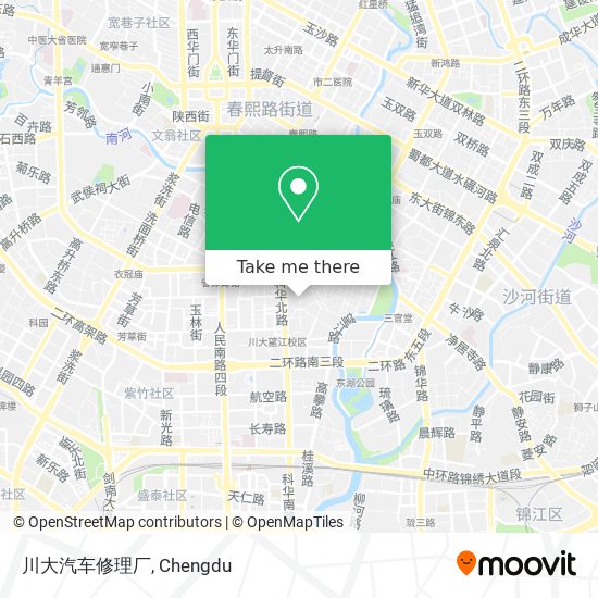 川大汽车修理厂 map