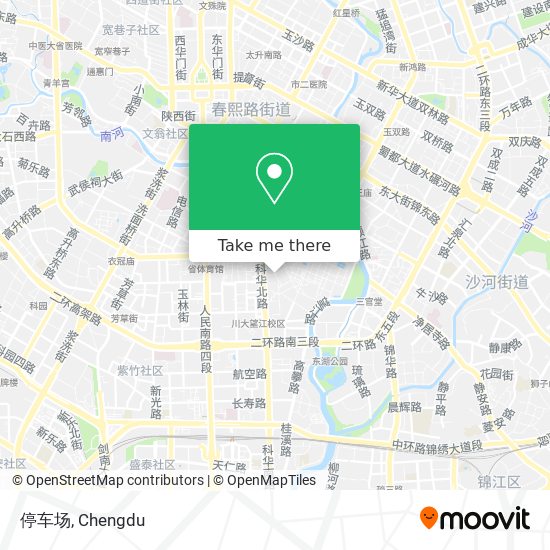 停车场 map