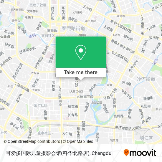 可爱多国际儿童摄影会馆(科华北路店) map