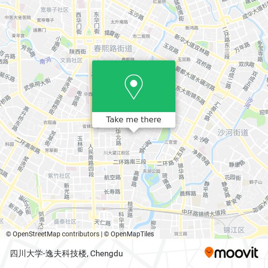 四川大学-逸夫科技楼 map