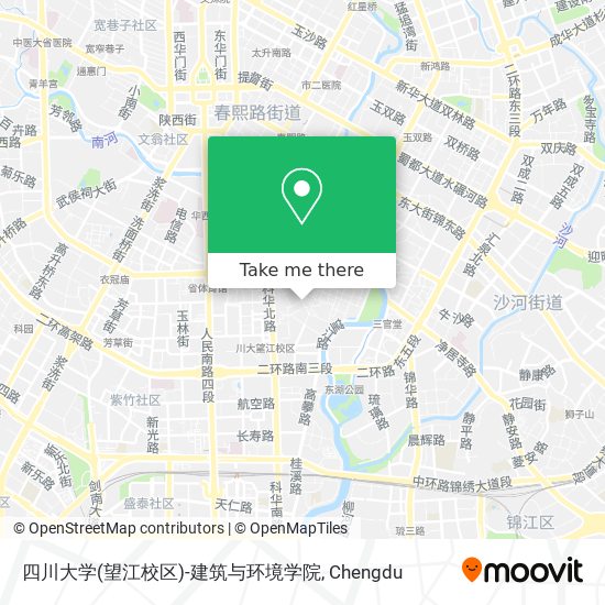 四川大学(望江校区)-建筑与环境学院 map