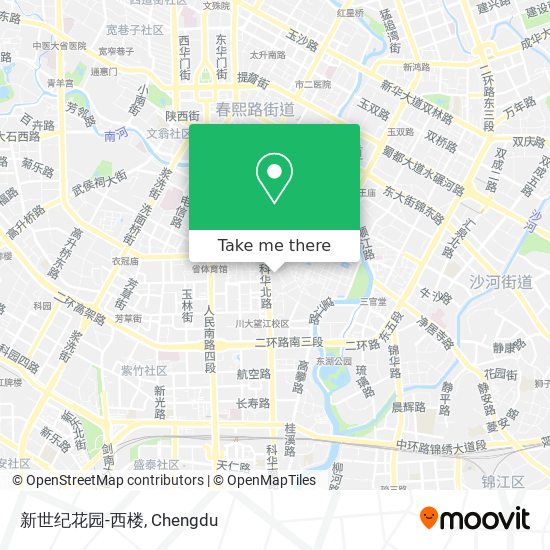 新世纪花园-西楼 map