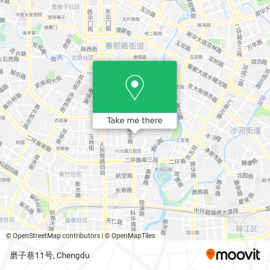 磨子巷11号 map