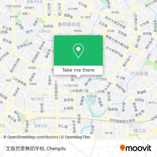 艾薇芭蕾舞蹈学校 map