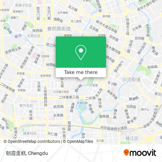 朝霞蛋糕 map