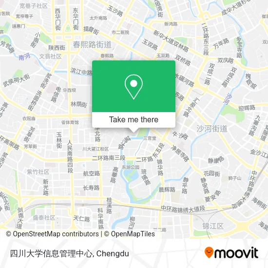 四川大学信息管理中心 map
