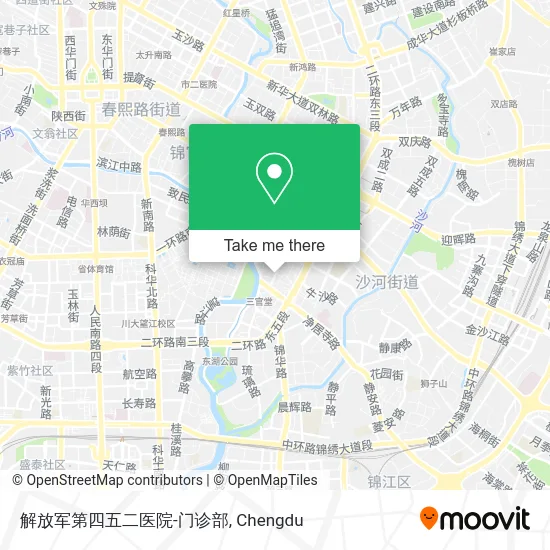 解放军第四五二医院-门诊部 map