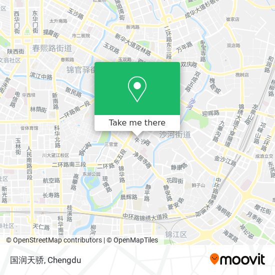 国润天骄 map