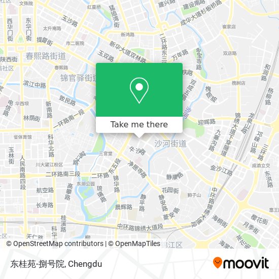 东桂苑-捌号院 map