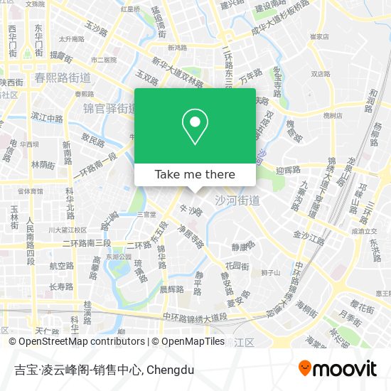吉宝·凌云峰阁-销售中心 map