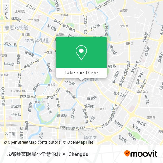 成都师范附属小学慧源校区 map